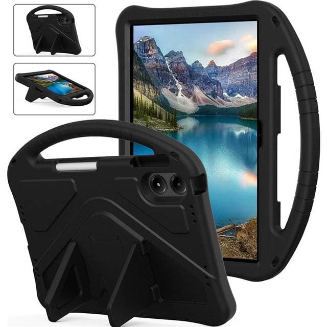 Eiderwood Redmi Pad 2 Pro Børnecover Kickstand Sort