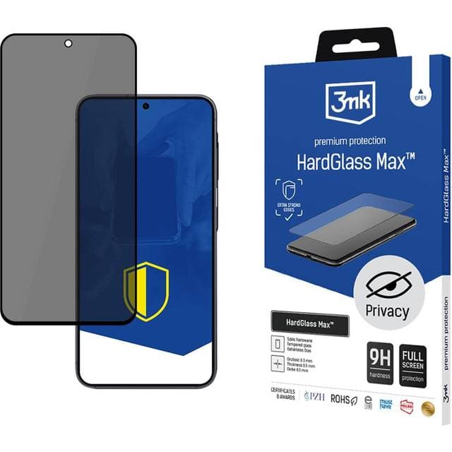 3mk HardGlass Max Privacy Apsauginis Stiklas Samsung Galaxy S25 FE