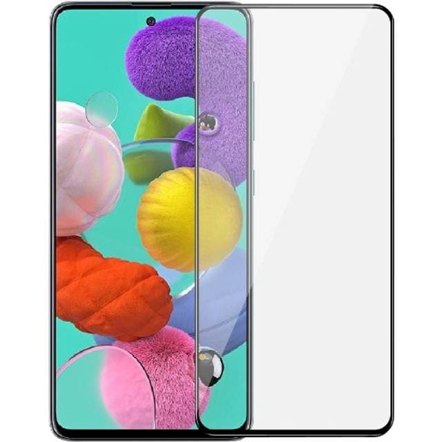 Dacota Platinum Samsung Galaxy A51 Tiger Glass Skærmbeskytter Sort