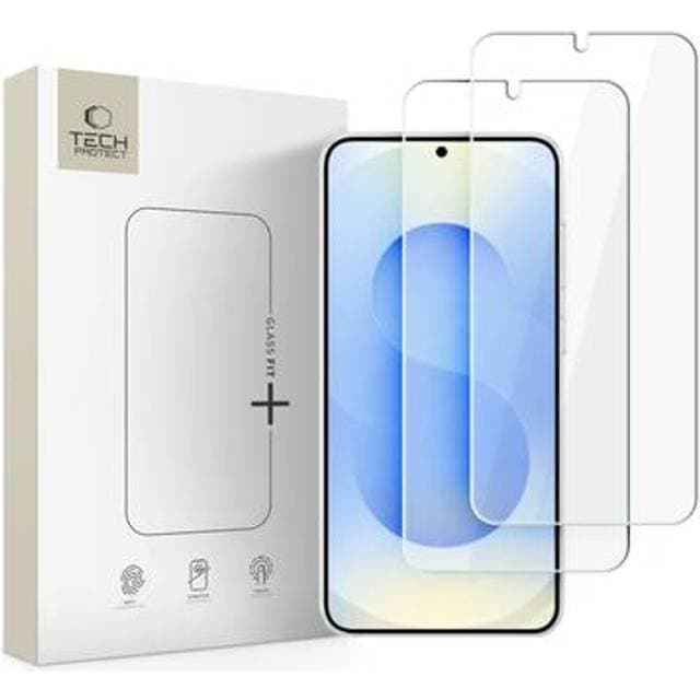 Samsung Galaxy S26+ Tech-Protect Tempered Glass Screen Protector 2 Pcs