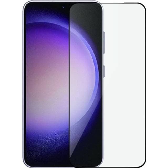 Dacota Platinum Samsung Galaxy S25 S24 Tiger Glass Skærmbeskytter Sort