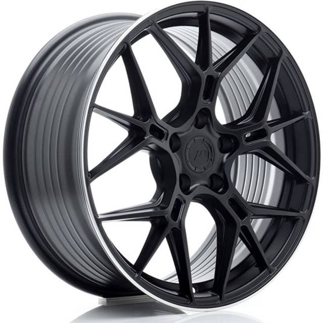 Japan Racing JR51 Satin Black Machined Lip 8X18