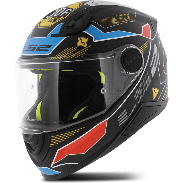 LS2 FF812 Zero Youth Full Face Helmet - Grey/Red