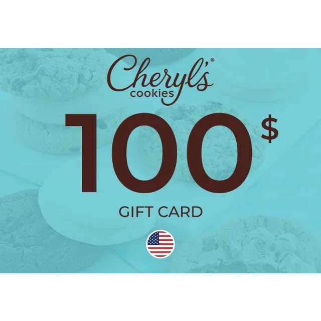Cheryls Cookies Gift Card 100 USD