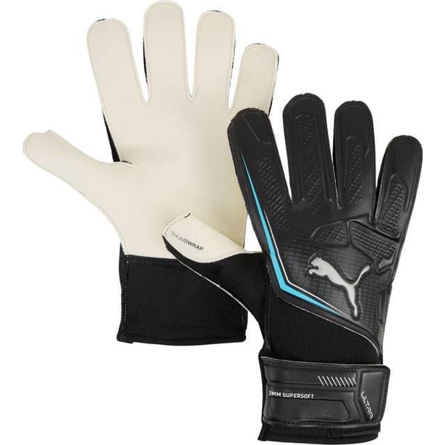 Puma Ultra Play RC Juniors Goalkeeper Gloves - Black/Blue