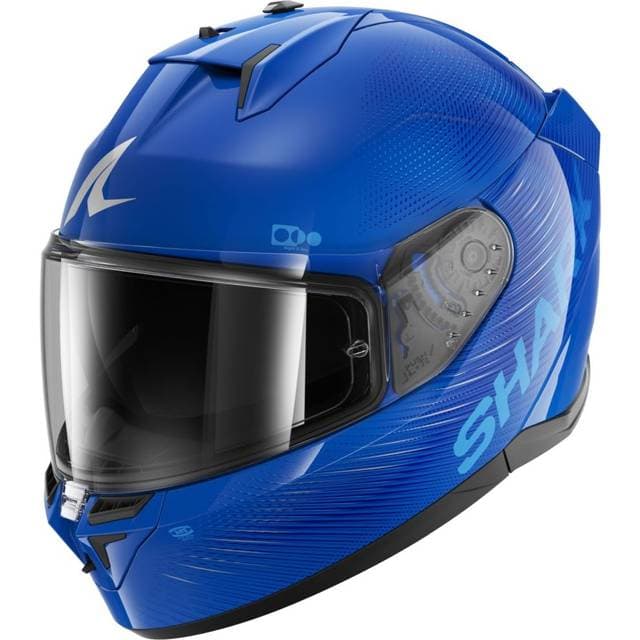 SHARK Helmets Integralhjelm D-Skwal 3 SP Lyne - Blå/Sølv