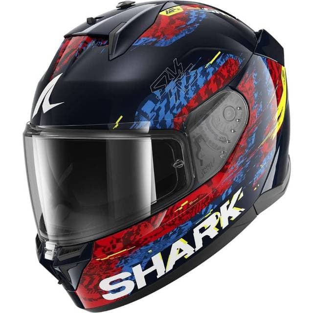 SHARK Helmets Integralhjelm D-Skwal 3 Speed-Vib - Blå/Rød