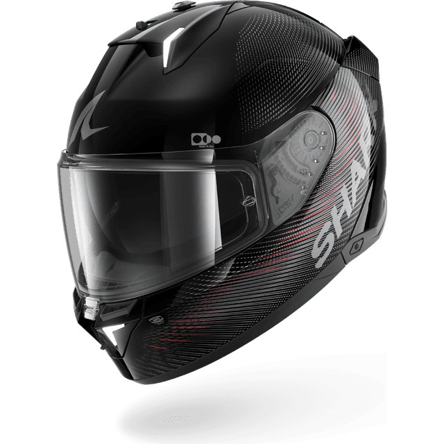 SHARK Helmets Integralhjelm Skwal I3 SP Lyne - Sort/Antracit/Rød