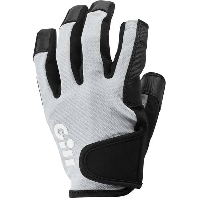Gill Championship Handsker Med Fingre - Lysegrå