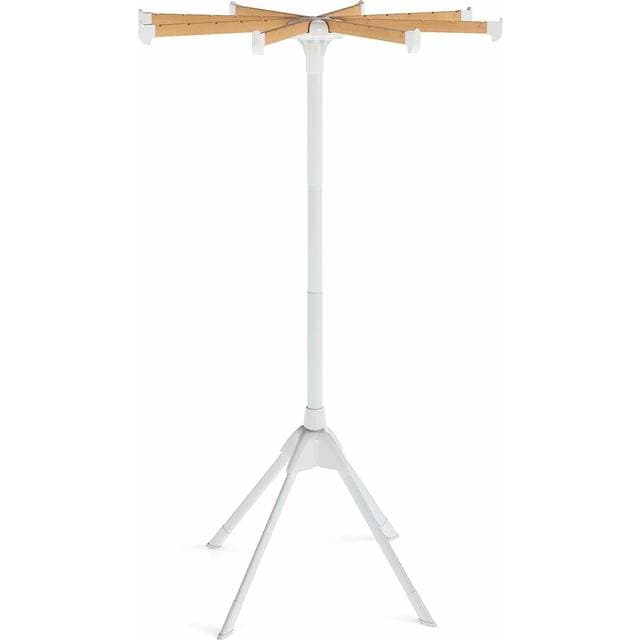 Northix 4-Jalkainen Bambuinen Kuivausteline Kokoontaitettava