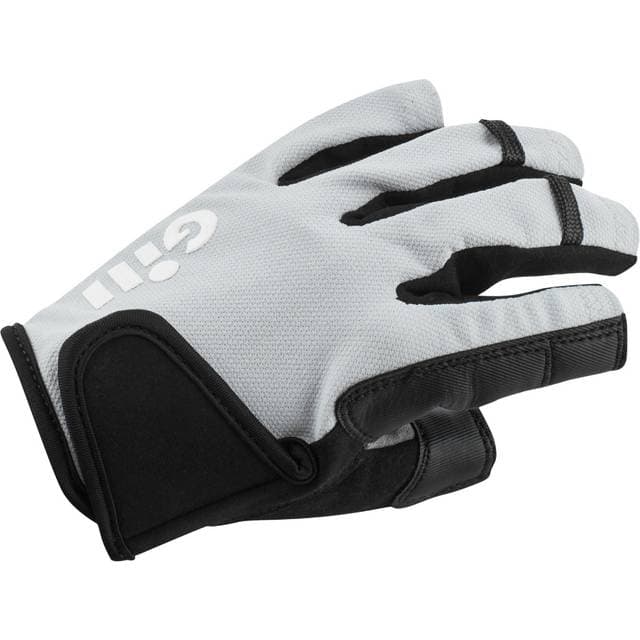 Gill Mesterskabshandsker Korte Fingre Lysegrå