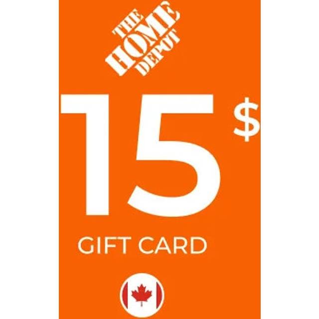 Home Depot Gift Card 15 CAD Key
