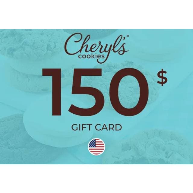 Cheryls Cookies Gift Card 150 USD