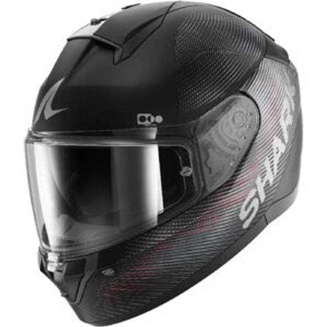 SHARK Helmets Ridill 2 SP Lyne Full Face Helmet - Black/Grey/Red Man, Unisex