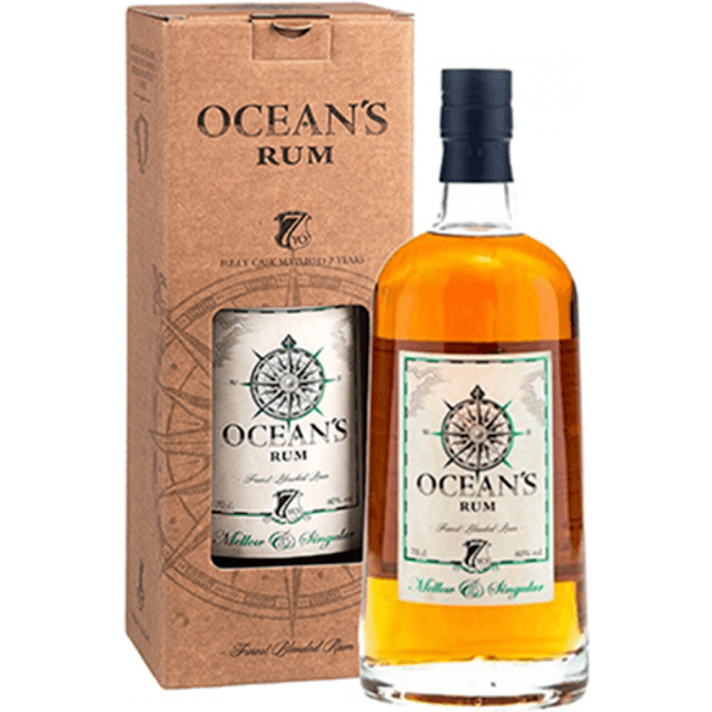 Big Ocean's Rum Mellow 7 år Finest Blended Rum 40%