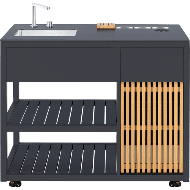 MyOutdoorKitchen Designer Series Vapaasti Seisova Allasmoduuli Jätejärjestelmällä