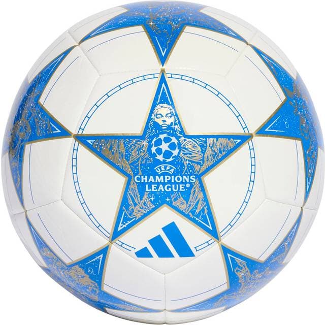 adidas Futbolo Kamuolys UCL Club 25 26 League Stage Balta Ir - Hvid/Blå/Guld