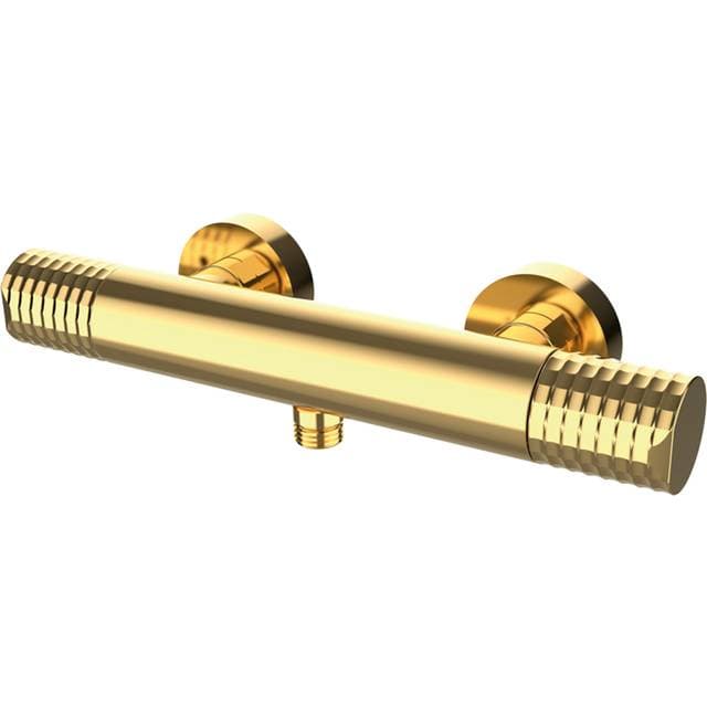 Hill Ceramic Elandra Guld Matt Duschblandare Med Termostat