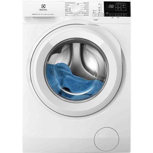 Electrolux Vask Tørk Kombimaskiner EWG701N94N Hvit