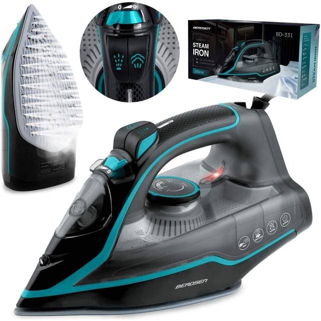 B2X Höyrysilitysrauta 2600 W Keraaminen Pohja