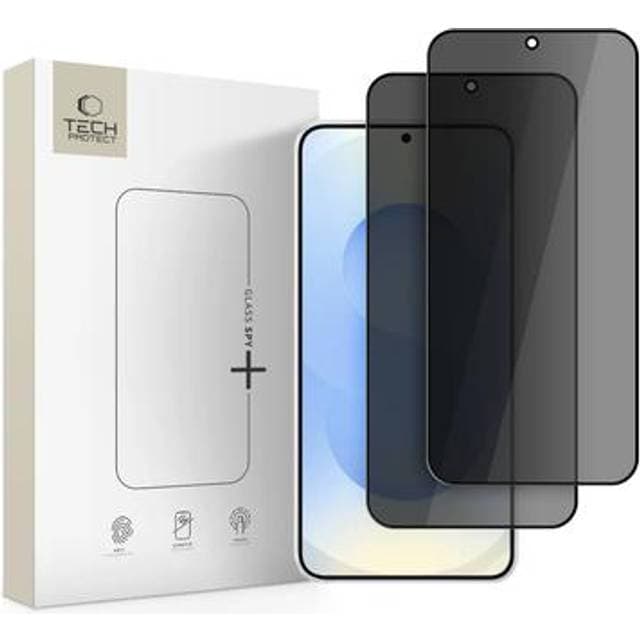 Tech-Protect Galaxy S26 Plus Privacy Tempered Glass Skærmbeskyttelse 2 Pack