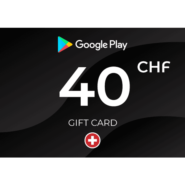 Google Play Gift Card 40 CHF Key