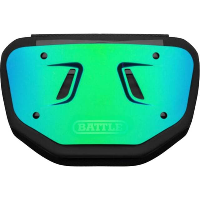 Battle Prism Chrome Football Back Plate