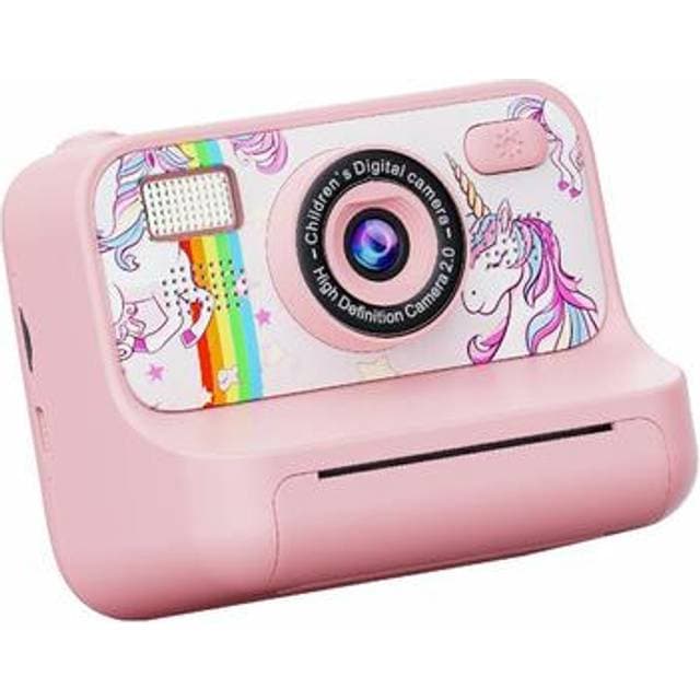 MTP Products Z12 Mini Instant Kamera Til Børn 32GB Pink