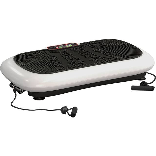 Homcom Vibrationsplatte Fitnessgerät 2 Fitnessbändern