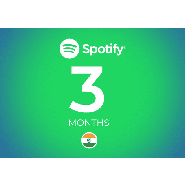 Spotify Premium 3 Months Key India