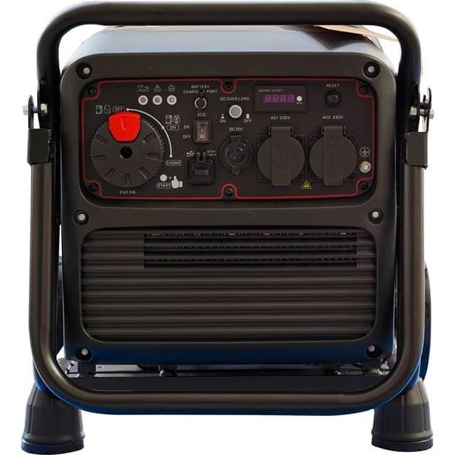 Pela Inverterstrømaggregat 3600 W Med El-Start Hjul Og Håndtak