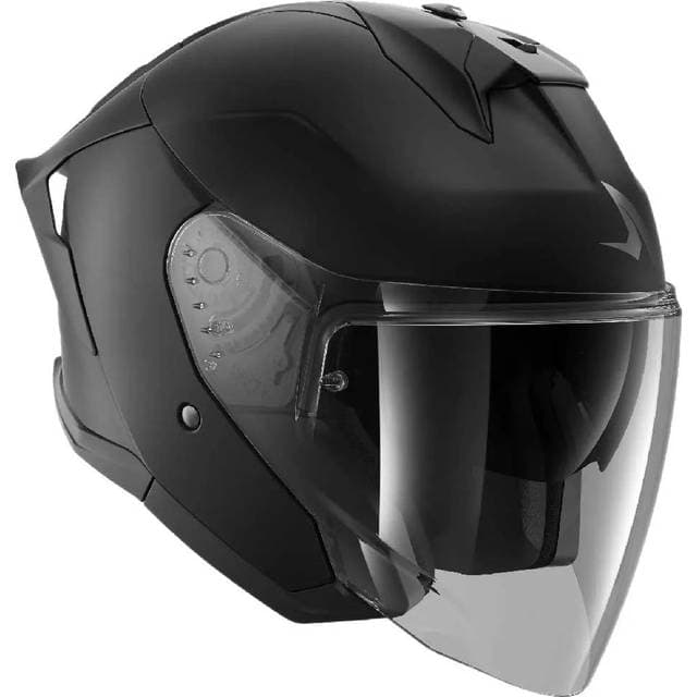 SHARK Helmets Skwal Jet Cup Blank Jethjelm - Sort