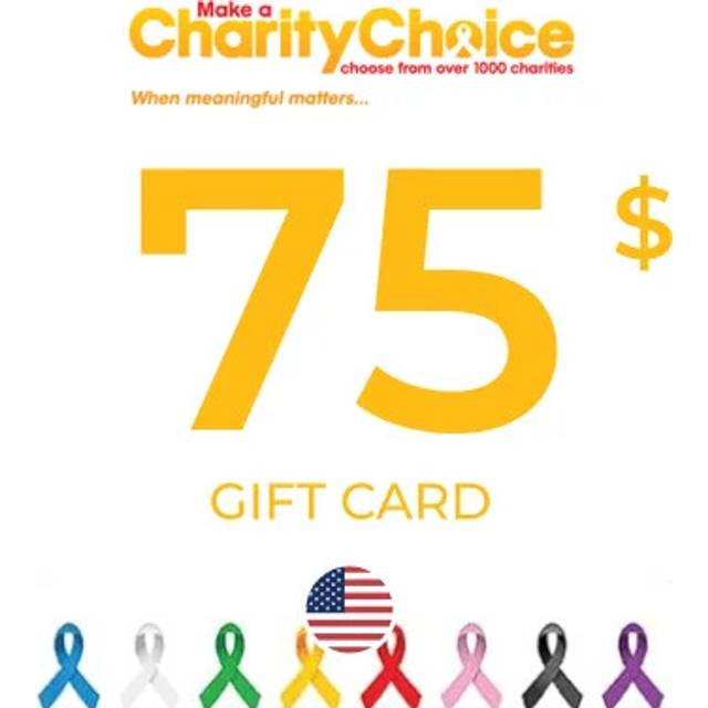 Charity Choice Gift Card 75 USD