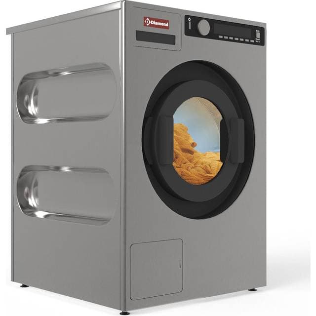 Diamond Vaskemaskine Med Centrifugering 6,5 Kg Inox Titanium