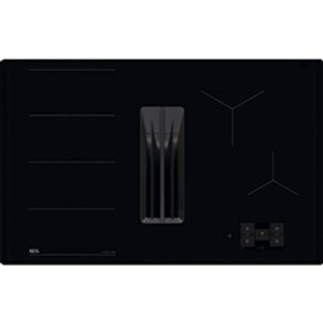 AEG Induktionskogeplade Med Integreret Emhætte 80 cm TU84CF43CB