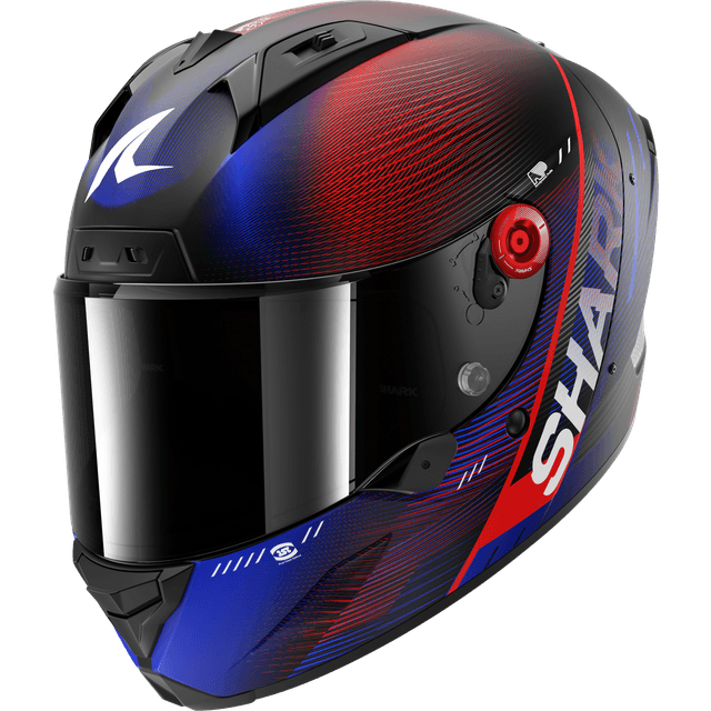 SHARK Helmets Aeron Speed-Tech Integralhjelm Mat Sort/Blå Herre