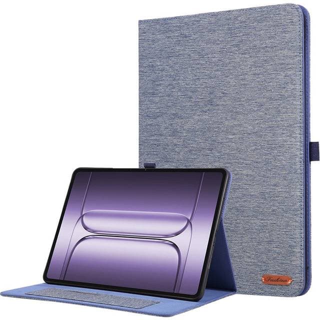 INCOVER OnePlus Pad 3 Kunstlæder Flip Cover Blå