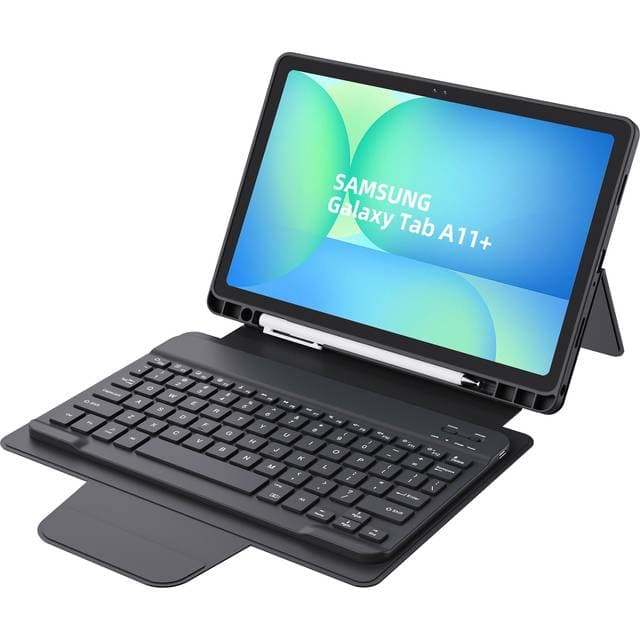 Samsung Galaxy Tab A11 Plus Trådløs Keyboard Cover Case