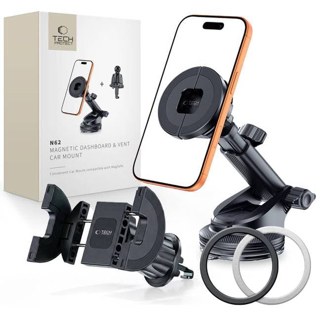 Tech-Protect N62 MagSafe Cockpit Bilholder Sort