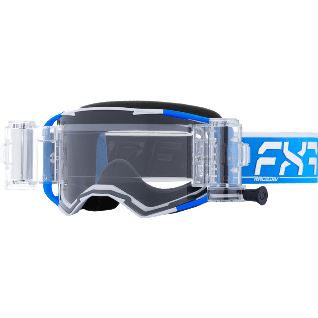 FXR Crossbriller Factory Ride Roll-Off MX - Blå