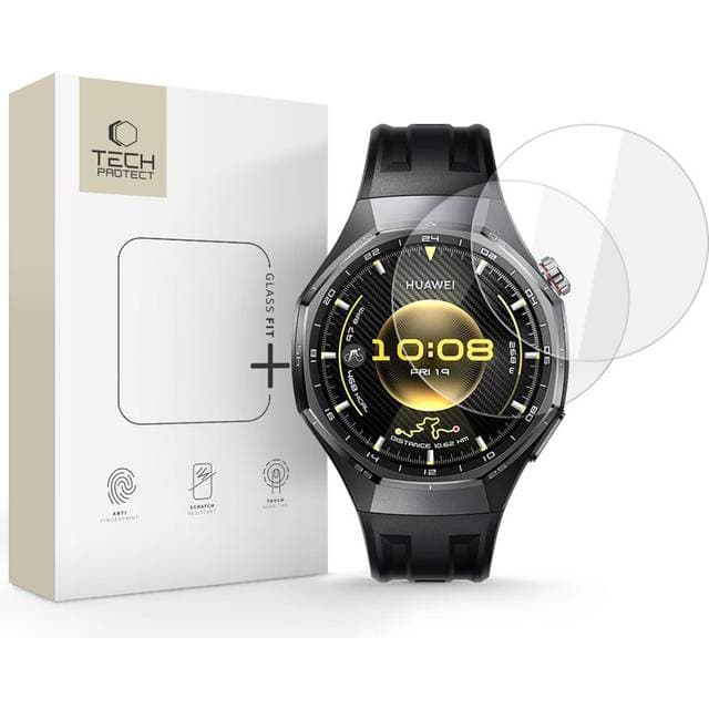 Tech-Protect Glass Fit 2-Pack Tempered Glass Fit Huawei Watch GT 6 Pro