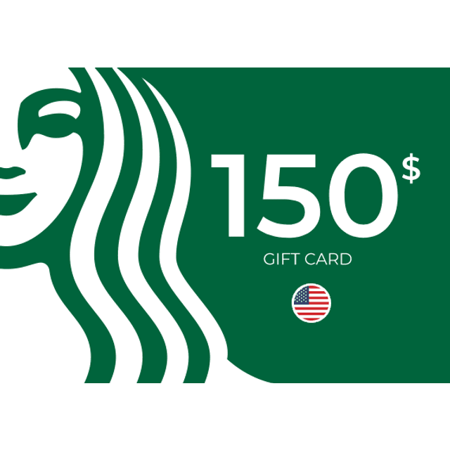 Starbucks Gift Card 150 USD