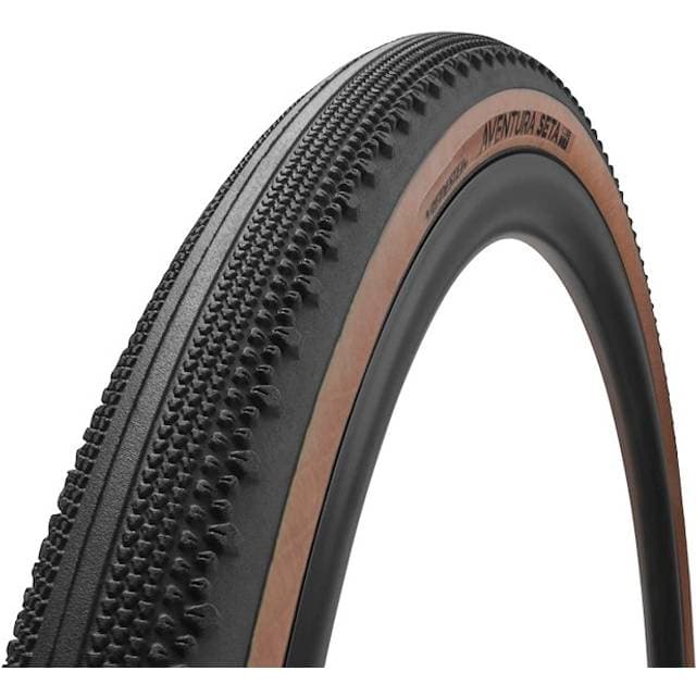 Vredestein Aventura Seta Core Foldedæk Gravel 700x50c Sort Transparent