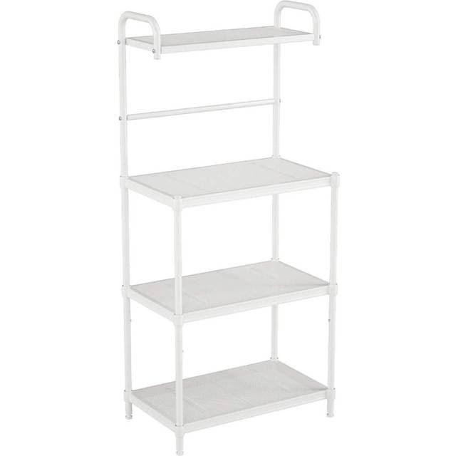 Northix 4-Tasoinen Säädettävä Keittiön Hylly Valkoinen