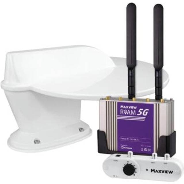 MaxView Roam Combo Mobile 5G Wifi TV System White