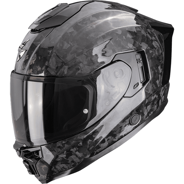 Scorpion Integralhjelm EXO-1500 Carbon Air Onyx - Sort Herre