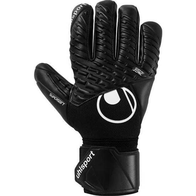 Uhlsport Målmandshandske Fangmaschine CyberTec Supersoft HN Night Edition - Sort/Hvid