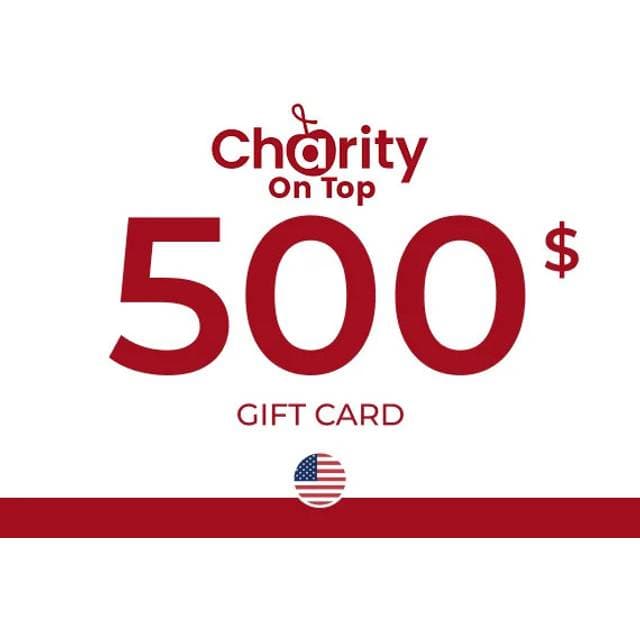 Charity Top Gift Card 500 USD