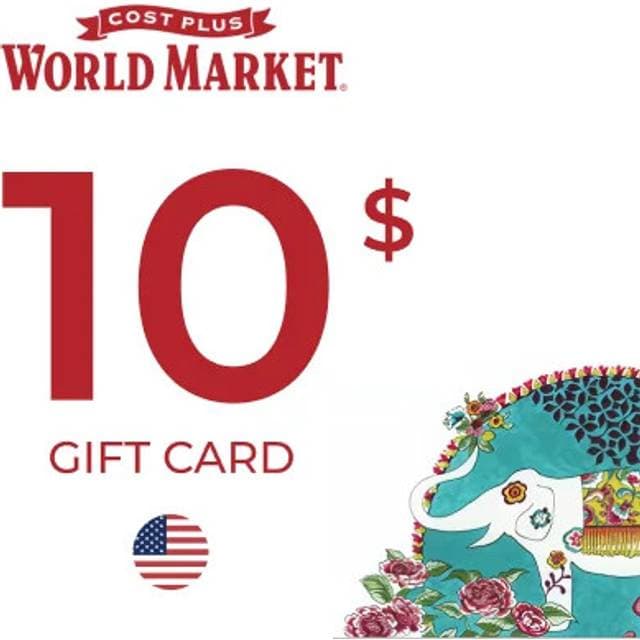 Cost Plus World Market Gift Card 10 USD