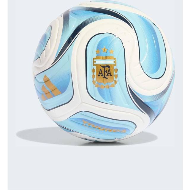 adidas Argentina Fodbold Mini Hjemmebane VM 2026 - Hvid/Blå